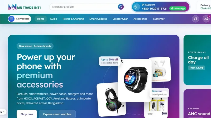 Home page of MN Trade International